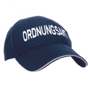 Bestickte Cap Dunkelblau mit weißer Schrift - Nr. 8574