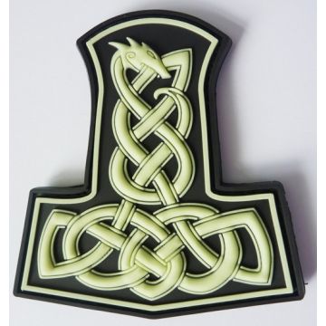 Rubber Patch Dragon Thors Hammer - Nr. 9009