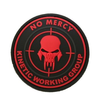 Rubber Patch NO MERCY - KINETIC WORKING GROUP GID - Nr. 9033