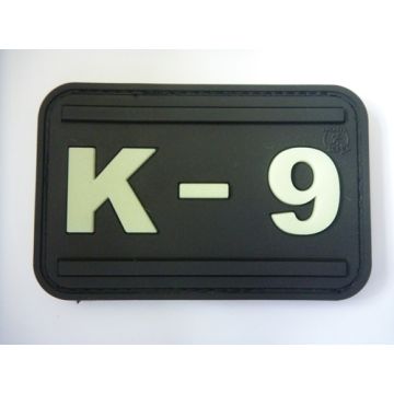 Rubber Patch K-9 - Nachtleuchtend - Nr. 9055