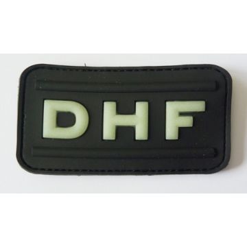 Rubber Patch DHF - Nachtleuchtend - Nr. 9056