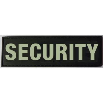 Rubber Patch SECURITY Nachtleuchtend