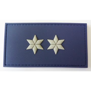 Rubber Patch 2 Sterne - Polizeioberkommissar - 