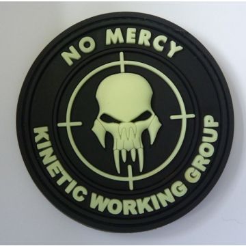 Rubber Patch NO MERCY - Nachtleuchtend - Nr. 9074