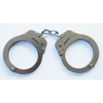 enforcer Edelstahl-Handfessel - Großer Umfang - Nr. 9538