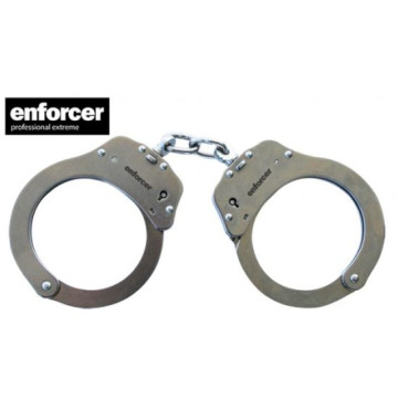 enforcer Edelstahl-Handfessel - Großer Umfang - Nr. 9538