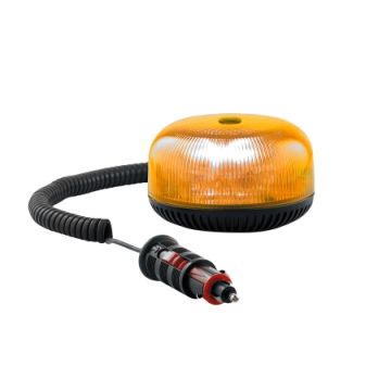 LED Blitzsignalgerät rund - Gelblicht - Zulassung gemäß REG 65 ECE ONU mit Nr. TA1 E3 00 7105 - Schutzklasse: IP 66 - DIN B1 Ausführung - Nr. 9796