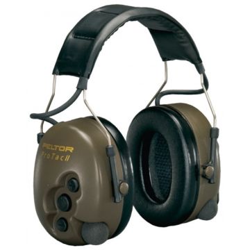 3M Peltor ProTac - Elektronischer, niveauabhängiger Gehörschutz - Olivgrün  - Nr. 9821