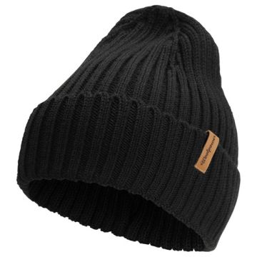 Woolpower Beanie Rib - Schwarz