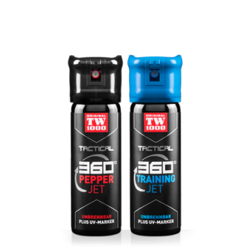TW1000 TACTICAL Pepper-Jet Classic Twin-Pack inklusive Trainingsspray