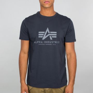 Alpha Industries Basic T-Shirt - Blau