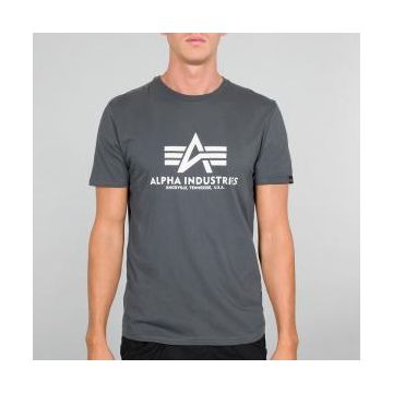 Alpha Industries Basic T-Shirt - Dunkelgrau