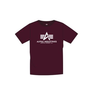 Alpha Industries Basic T-Shirt - Maroon