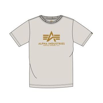 Alpha Industries Basic T-Shirt - Vintage Weiß