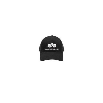 Alpha Basic Cap - Schwarz
