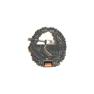 Barettabzeichen Panzer - ORIGINAL - Metall - Nr. BW3602T