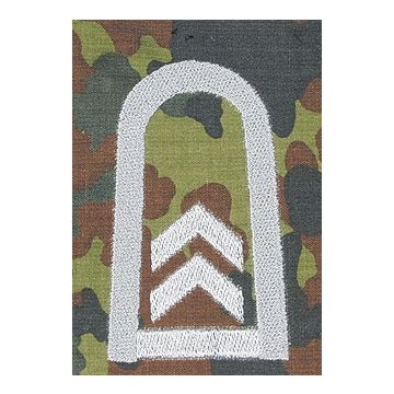 Rangschlaufen - Oberfeldwebel - grün - Paar - Nr. BW3610L