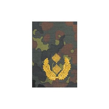 Rangschlaufen - Generalmajor - grün - Paar - Nr. BW3612B