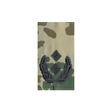 Rangschlaufen - Oberstleutnant - tropentarn - Paar - Nr. BW3670