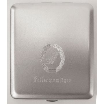 Zigarettenetui "Fallschirmjäger" - Metall-Etui mit Gravur - Nr. BW4032