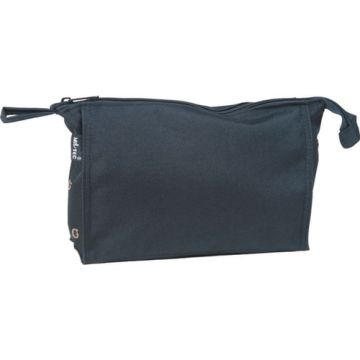 Bundeswehr Waschbeutel - schwarz - beschichtet - 24 x 16 x 7 cm - Nr. BW4750