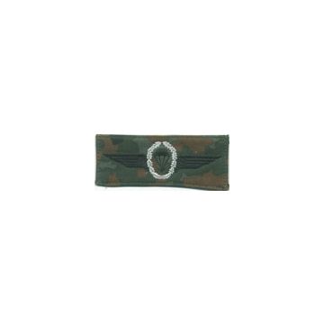 Falschirmjäger Abzeichen Silber - FLECKTARN - Nr. BW4821