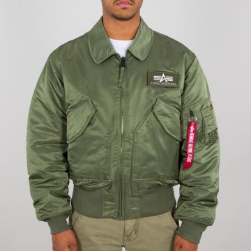Alpha Fliegerjacke CWU-45/P - Sage Green