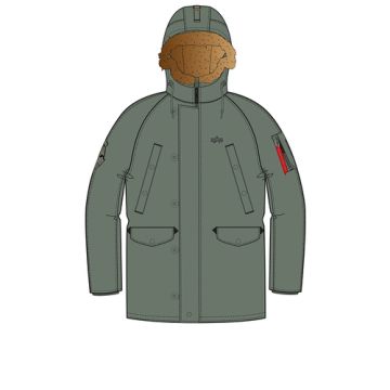 Alpha Explorer Jacke - Vintage Grün