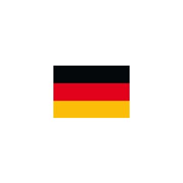 Flagge BRD, 90 x 150 cm - 100% Polyester - Nr. FL4500
