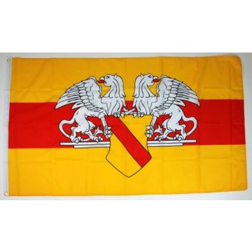 Flagge Baden, 90 x 150 cm - 100% Polyester - Nr. FL4513