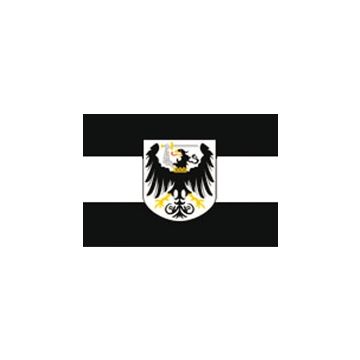 Flagge Westpreußen, 90 x 150 cm - 100% Polyester - Nr. FL4517