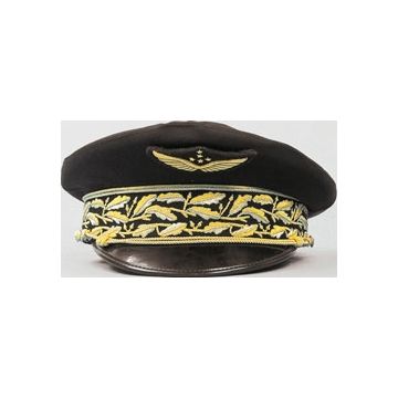 Französische Generalsmütze der Luftwaffe - ORIGINAL - Handstickung - Nr. FR4501