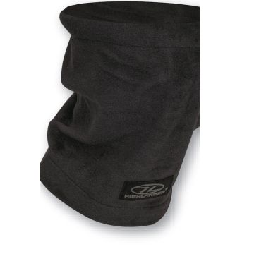 Fleece Nackenwärmer / Loop-Schal-Schwarz