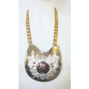 Ringkragen GdC - REPRO Offizier - Mit Messingkette - Nr. HE4568
