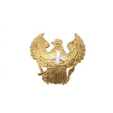 Pickelhauben-Adler - Gold - für Dragoneroffiziere der Reserve - Nr. HE4588