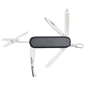 ASP Investigator Knife - Carbonfaser - Blau
