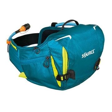 SOURCE Hipster ultra - Hydration belt - 1.5L + 3.5L - Dunkel Blau