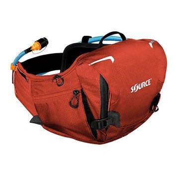 SOURCE Hipster ultra - Hydration belt - 1.5L + 3.5L - chili orange