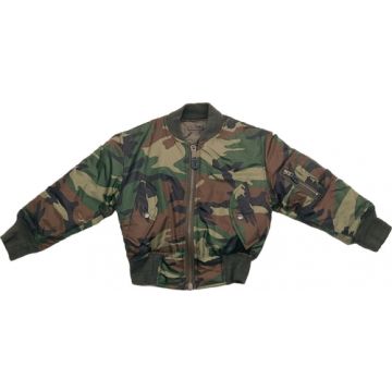 U.S. Fliegerjacke MA1 Kids - Woodland