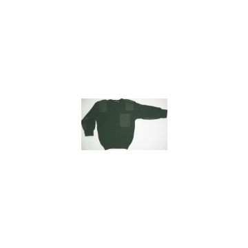 Kids Commando-Pullover - olivgrün