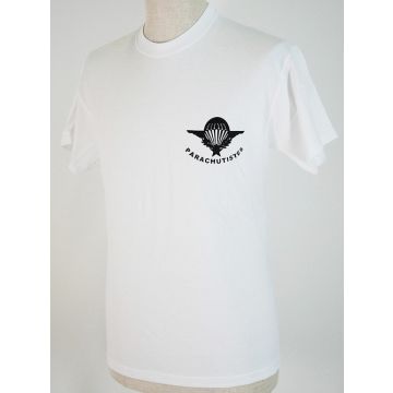 T-Shirt "PARACHUTISTES" - weiß