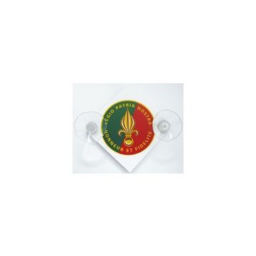 PVC Schild LEGION mit Saugknopf - für z.B. KFZ - Nr. LE4319