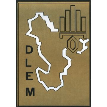 Aufkleber - DLEM - Höhe 10 cm - Nr. LE4331