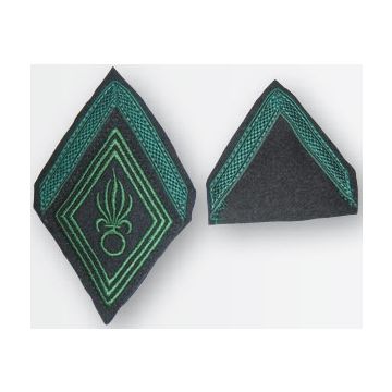 Epauletten Legionnaire 1er Classe - passende Ärmelabzeichen (paarweise) - Nr. LE4825