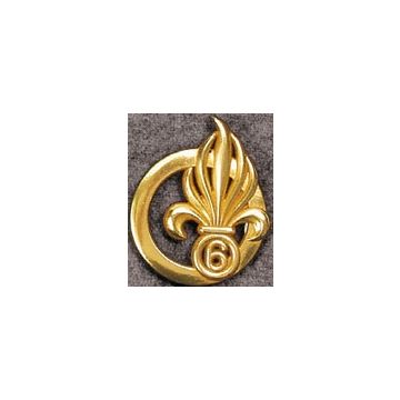6 RE - Original Barettabzeichen der Legion - Nr. LE4837