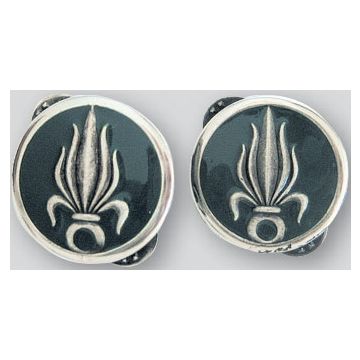 Kragenabzeichen Legion - Silber - aus Metall - Nr. LE4878