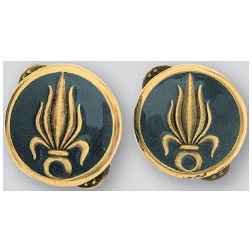 Kragenabzeichen Legion - Messing - aus Metall - Nr. LE4879