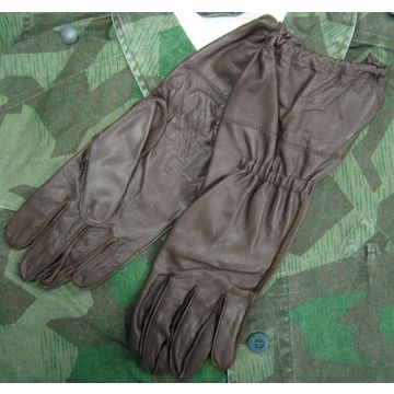 Lederhandschuhe der Luftwaffe FJg (Repro) - Braun