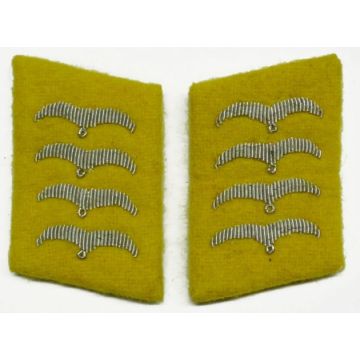 Stabsfeldwebel auf gelb - Kragenspiegel der Luftwaffe - REPRO - Art. LW4863