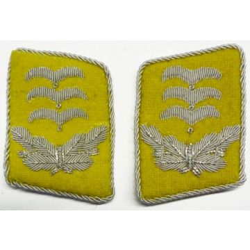 Hauptmann auf gelb - Kragenspiegel der Luftwaffe - REPRO - Art. LW4866